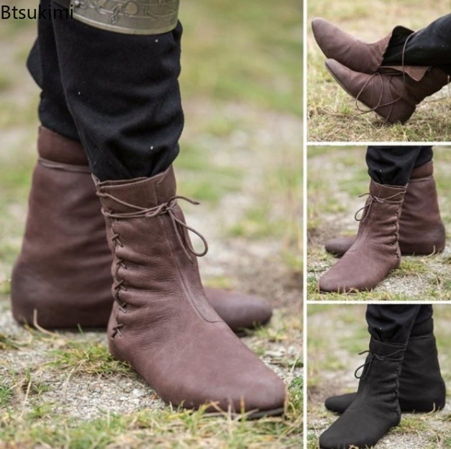 Men Formal Wear With Boots - 2026 Men's Medieval Victoria Renaissance Boots