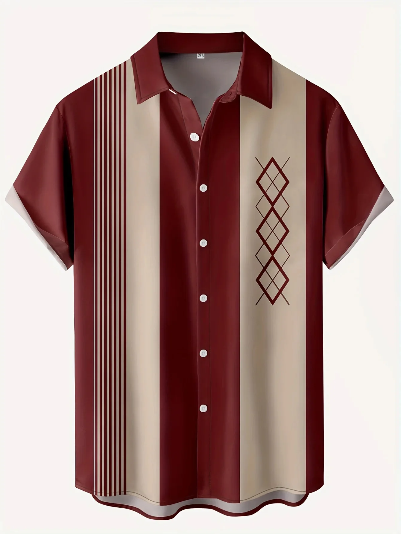 2026 New Hawaiian Men's Retro  - Men'S Hawaiian Formal Wear 评论和价格