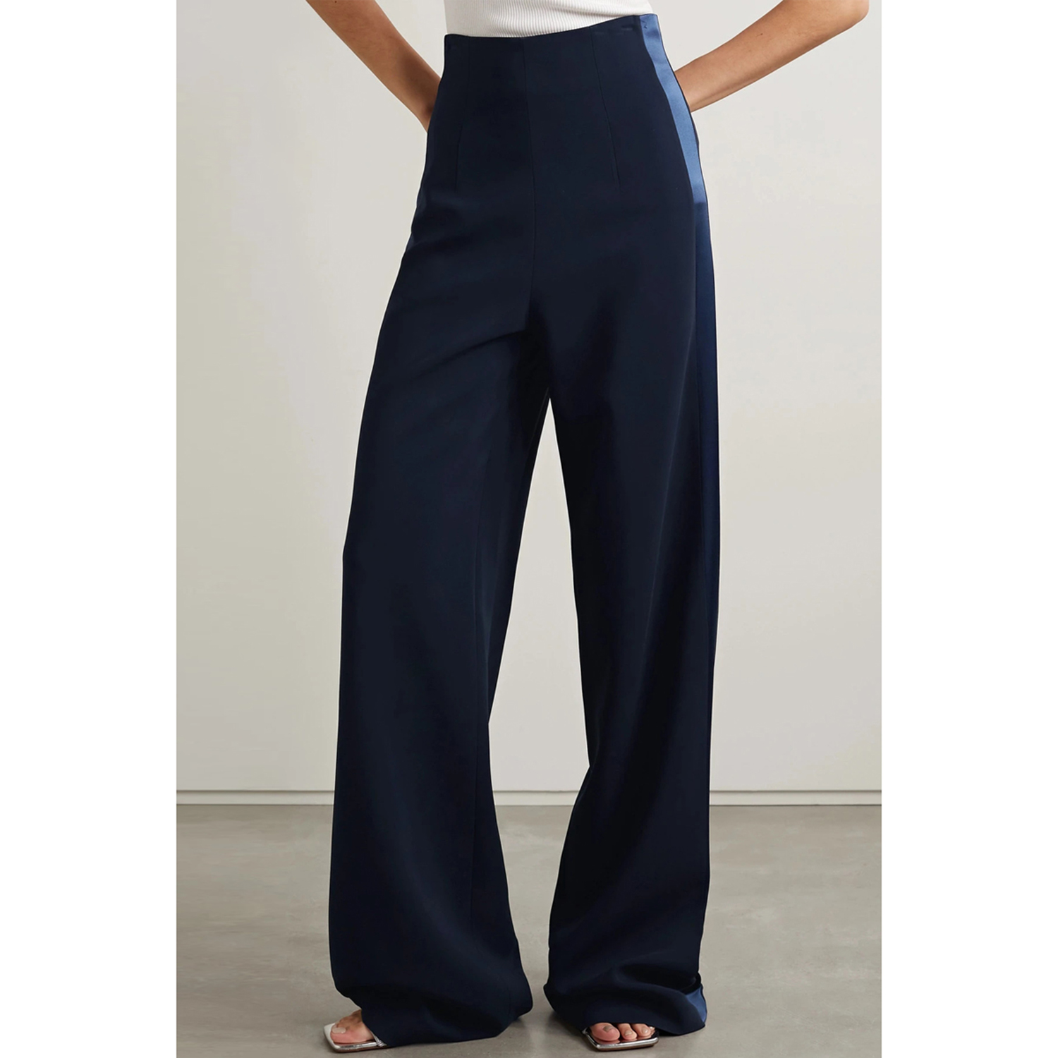 Navy Blue Women's 2 Piece Set  - Double Breasted Blazer 评论和价格