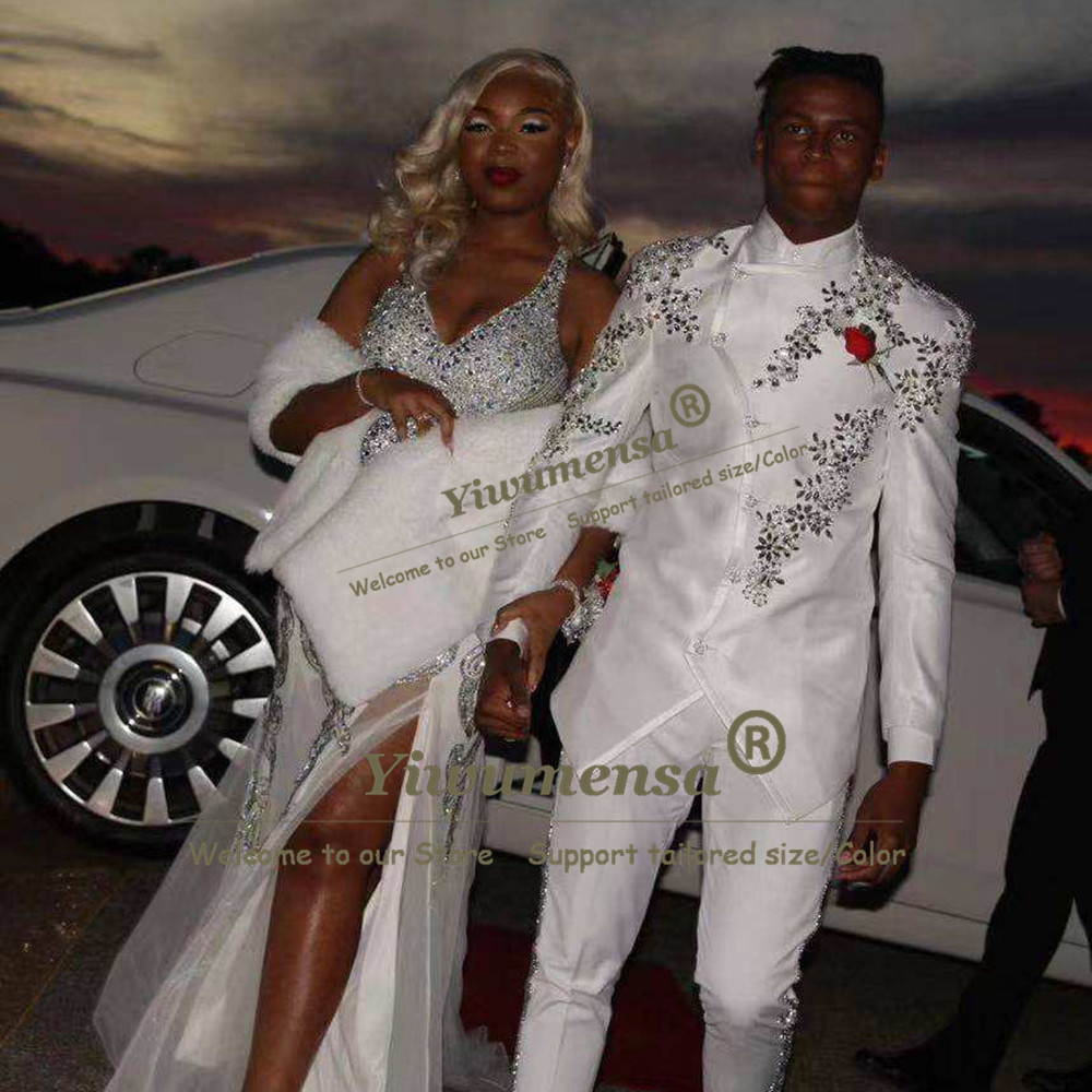Unique Design Wedding Suits Fo - Men Formal Wear Pants 评论和价格