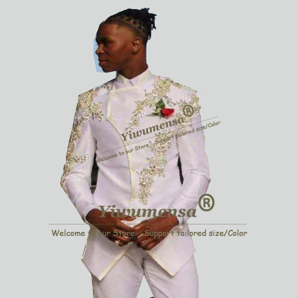 Unique Design Wedding Suits Fo - Men Formal Wear Pants 评论和价格