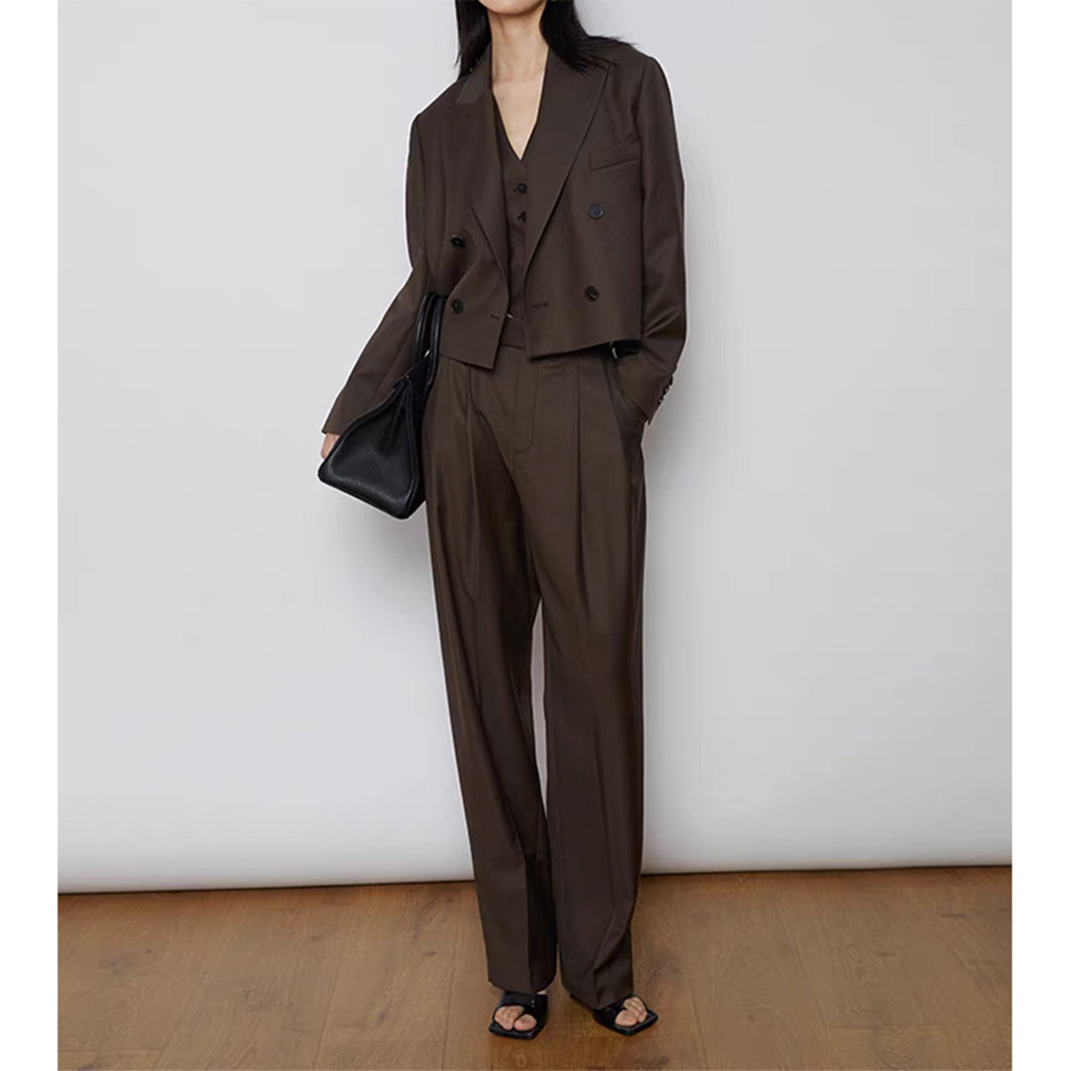 Allingentle Women's Suit Pants - Double Breasted Blazer 评论和价格