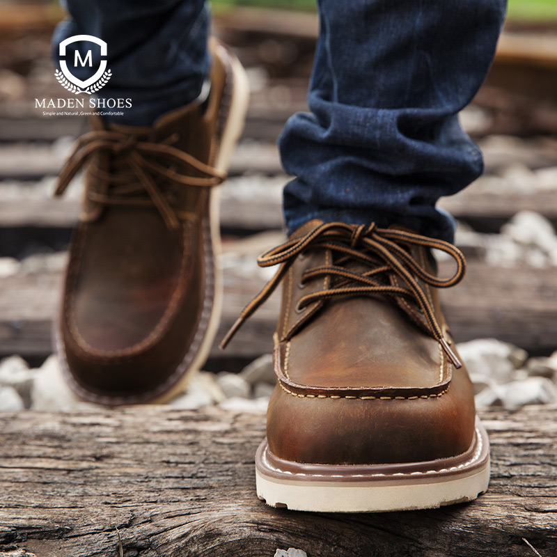 Maden Men's Vintage Dress Shoe - Men Formal Wear With Boots 评论和价格