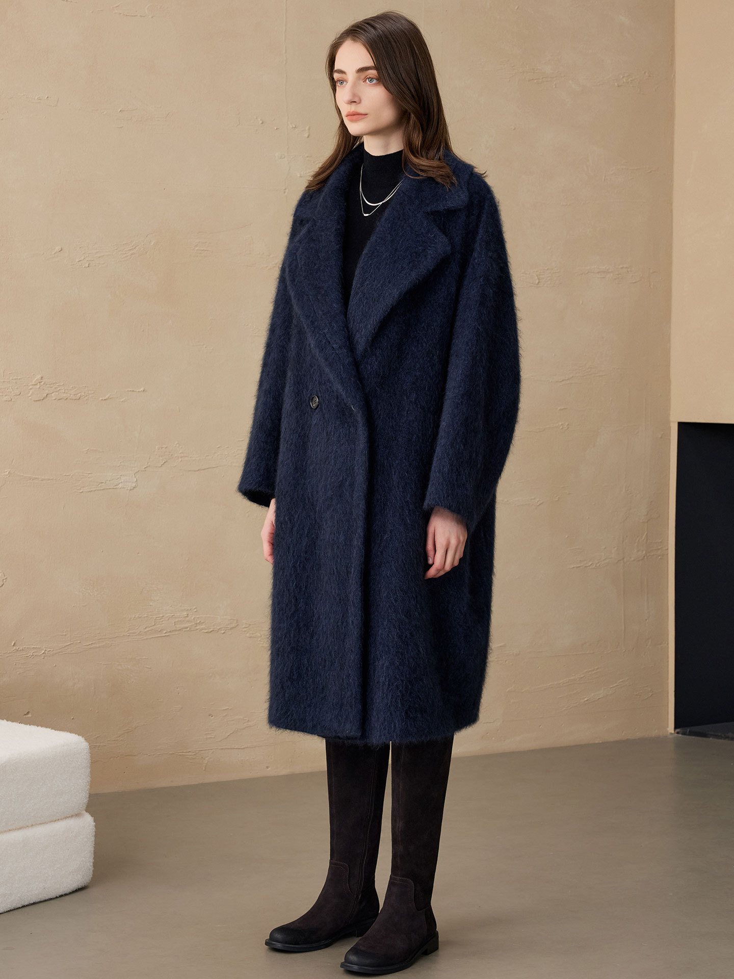 Allingentle Women's Blazer Woo - Double Breasted Blazer 评论和价格