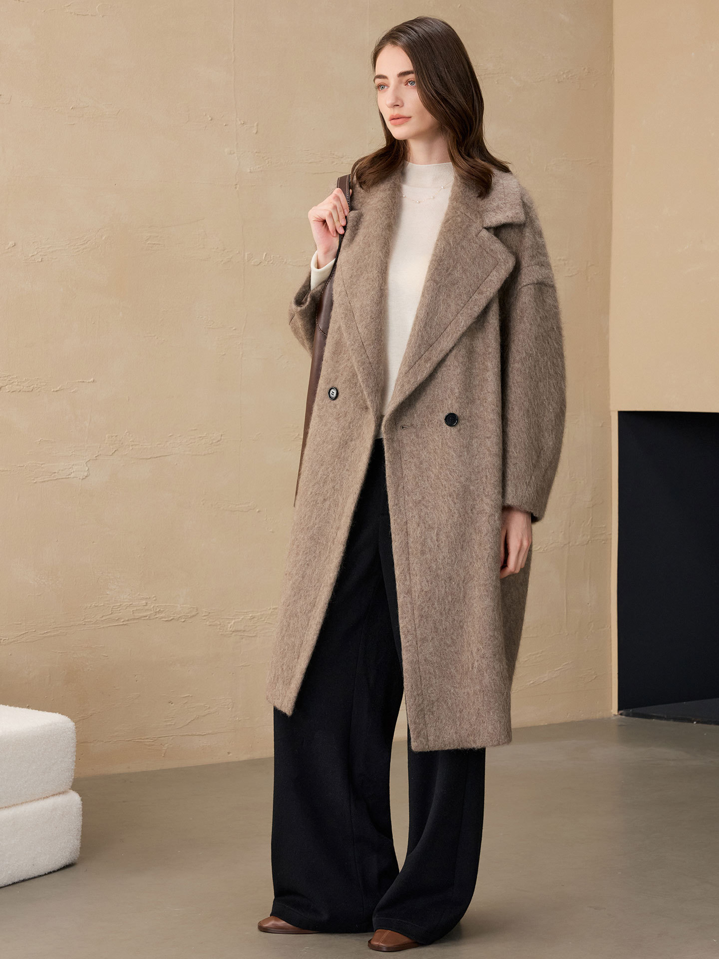 Allingentle Women's Blazer Woo - Double Breasted Blazer 评论和价格