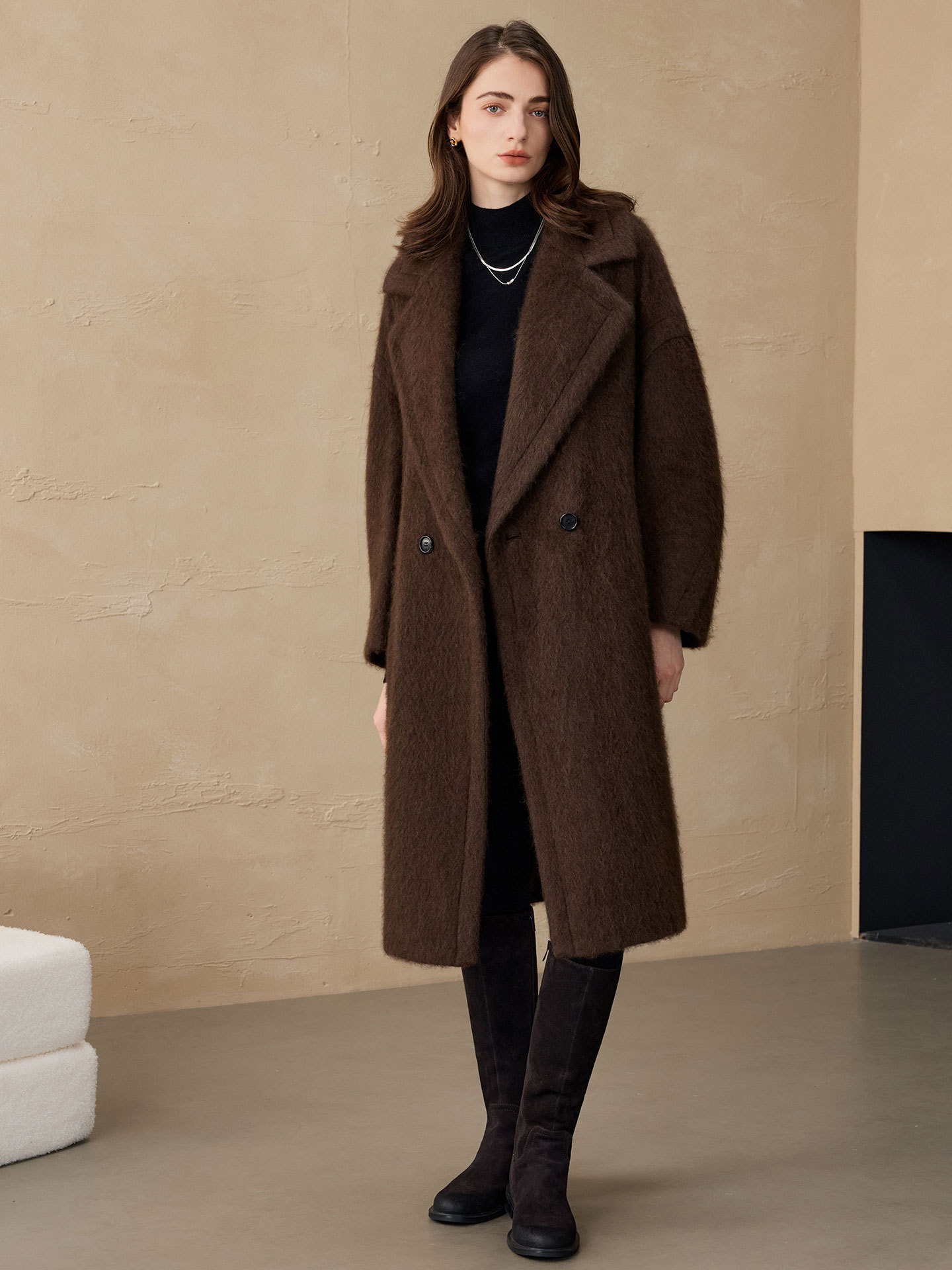 Allingentle Women's Blazer Woo - Double Breasted Blazer 评论和价格