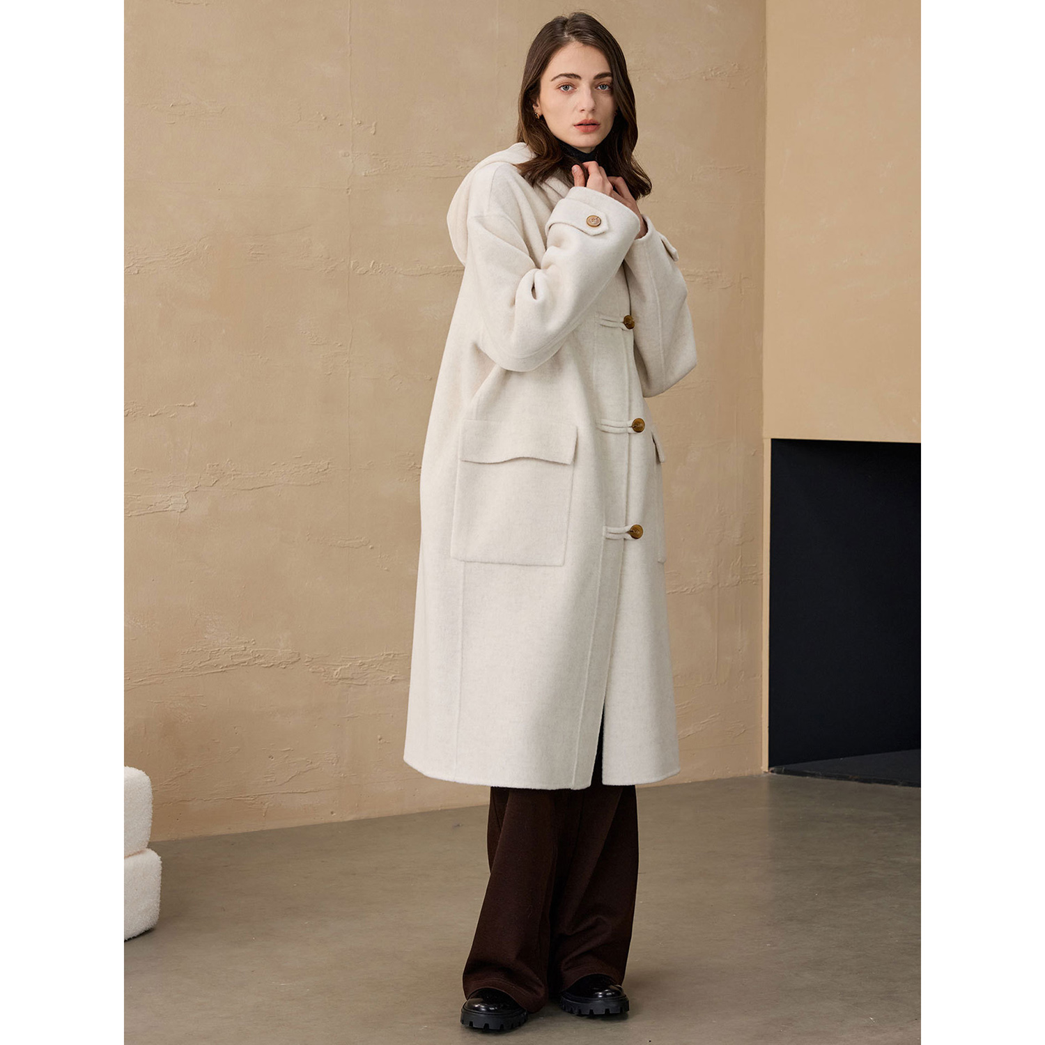 Allingentle Women's Blazer Woo - Double Breasted Blazer 评论和价格