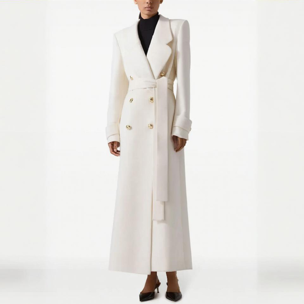Allingentle Woolen Overcoat fo - Double Breasted Blazer 评论和价格
