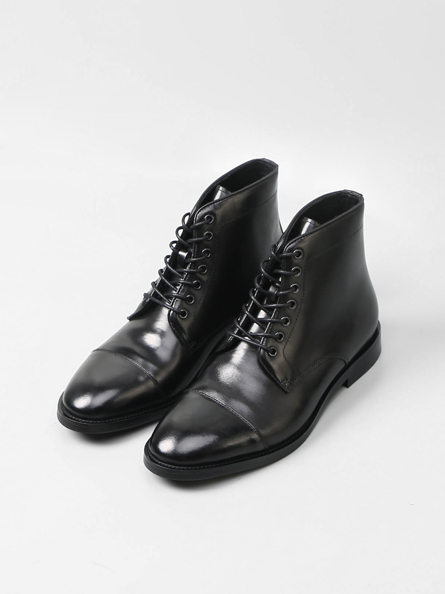 Men's Handmade Genuine Leather - Men Formal Wear With Boots 评论和价格