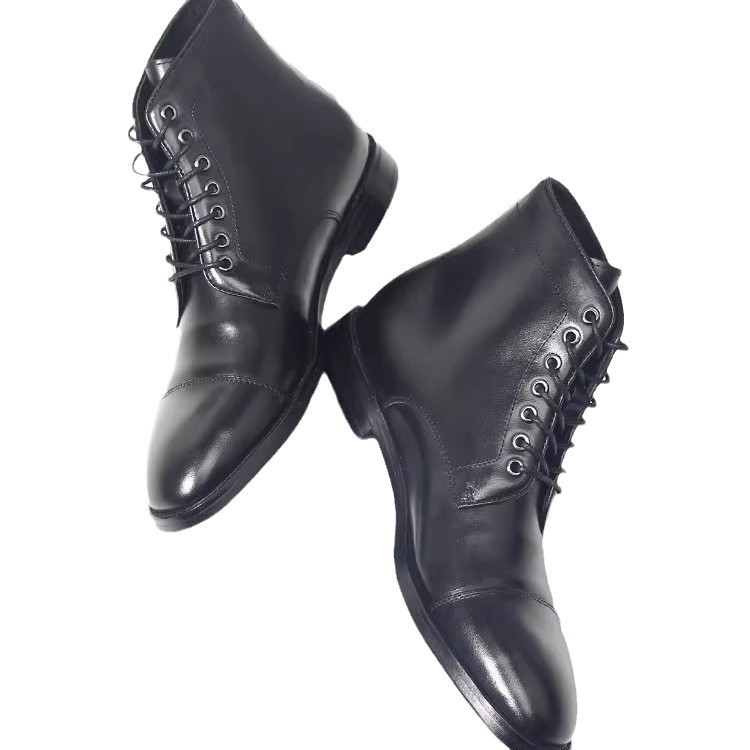 Men's Handmade Genuine Leather - Men Formal Wear With Boots 评论和价格