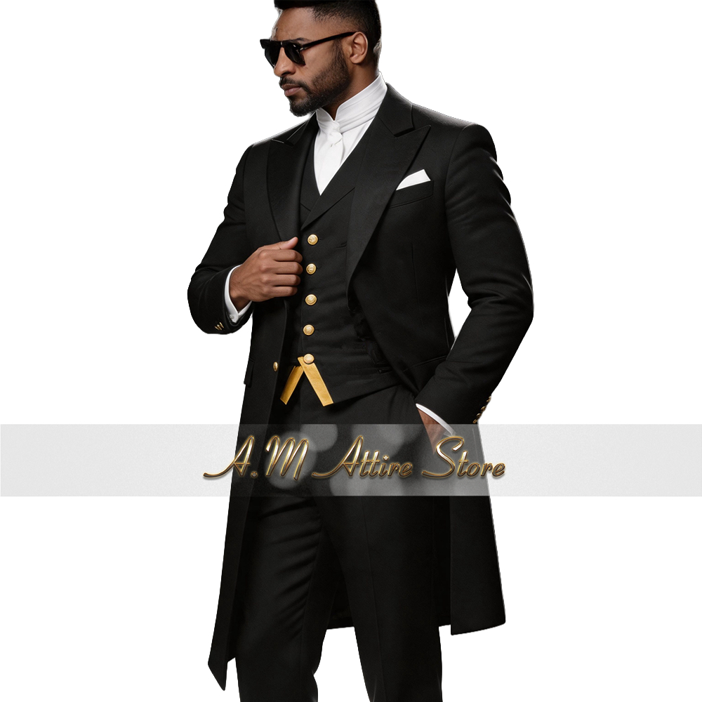 Wedding Suit for Men Blue 3-Pi - Men Formal Wear Pants 评论和价格
