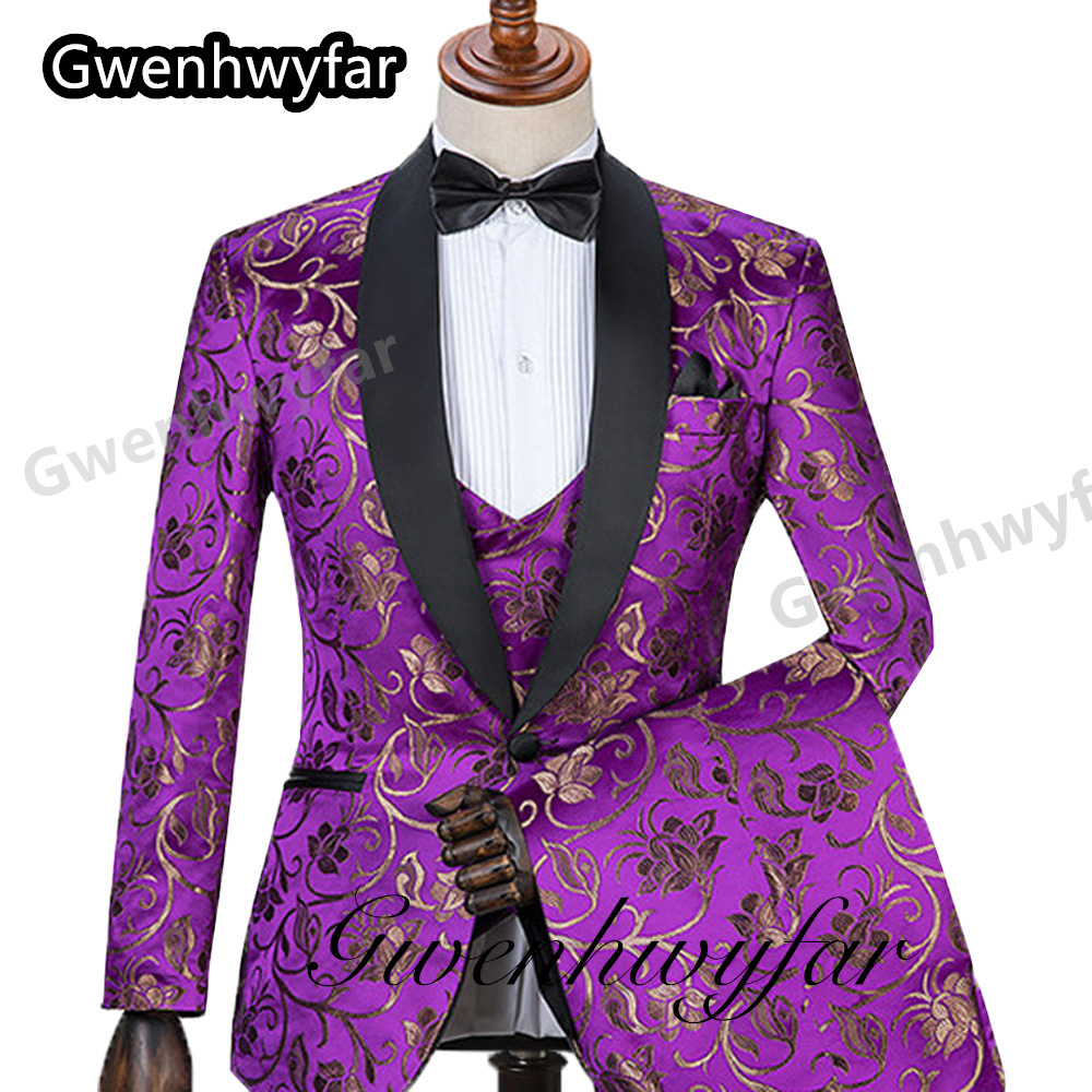 Gwenhwyfar Pattern Men Suits M - Men Formal Wear Pants 评论和价格