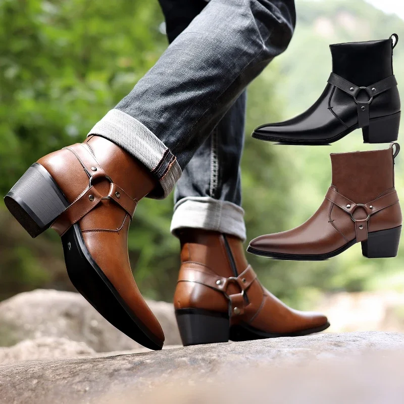 Men's Boots Fashion Designer C - Men Formal Wear With Boots 评论和价格